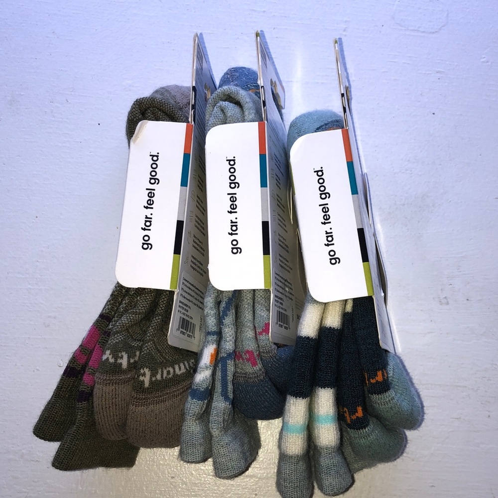 Smartwool Unisex Hiking Socks (3 Pairs/size L) - Picture 4 of 5